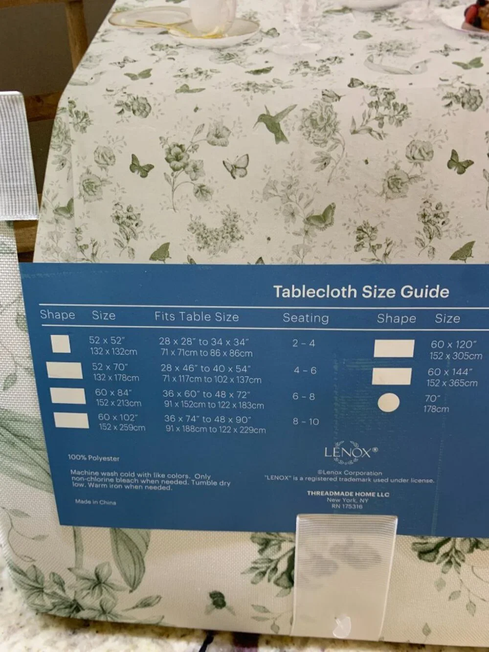 Lenox gorgeous tablecloth